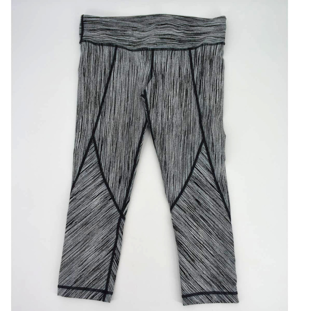 VIMMIA Cropped Activewear Leggings Womens XL Black White